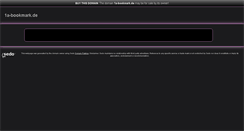 Desktop Screenshot of 1a-bookmark.de