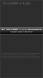 Mobile Screenshot of 1a-bookmark.de